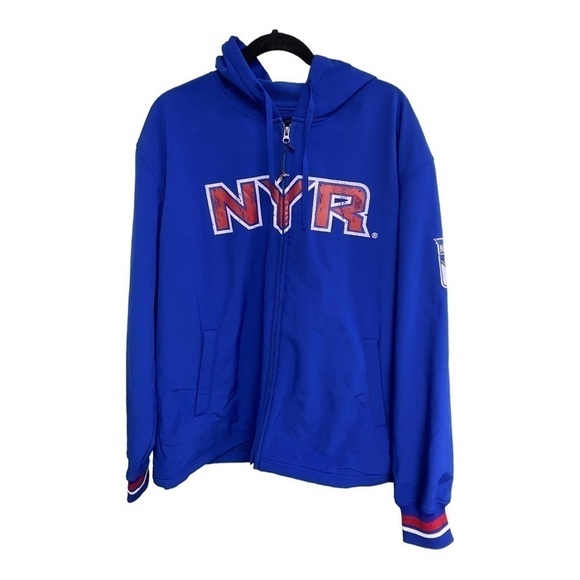 NY Rangers Hockey SAMPLE Jacket - NOT SOLD IN STORES - Picture 1 of 8
